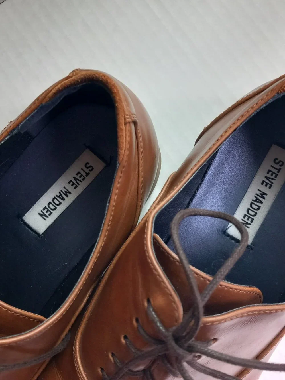 Steve Madden Tan Nunan Men's Dress Shoes - size 12